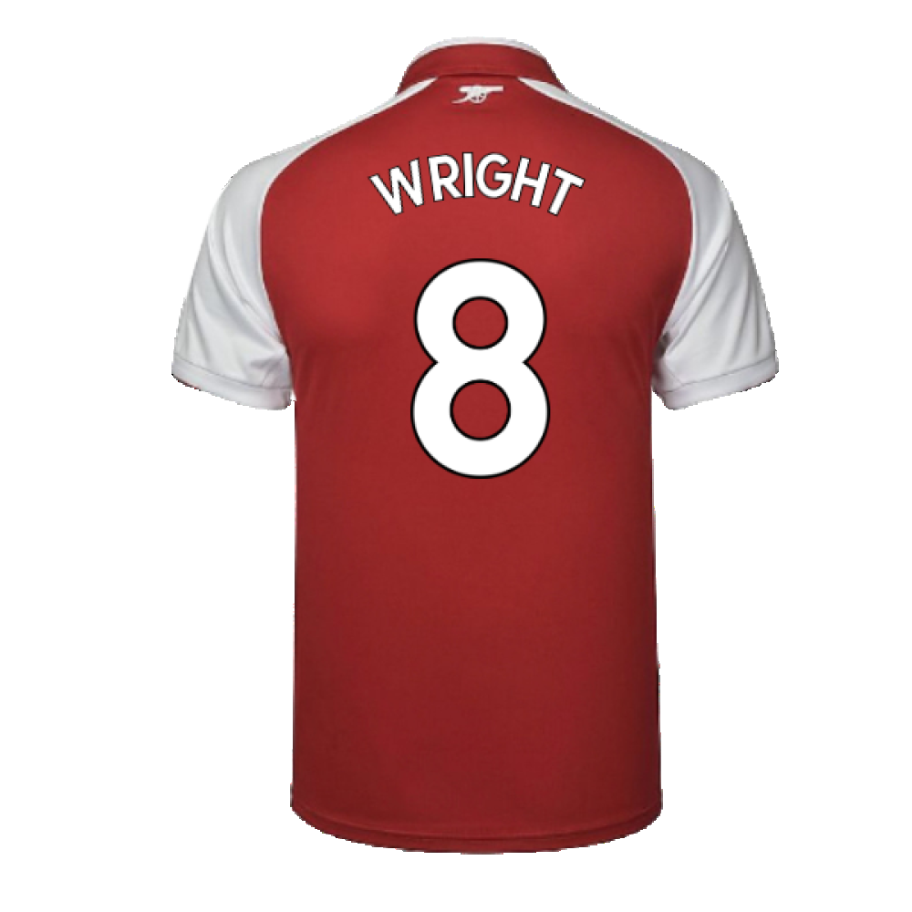 Arsenal 2017-18 Home Shirt (S) (Mint) (Wright 8)_1