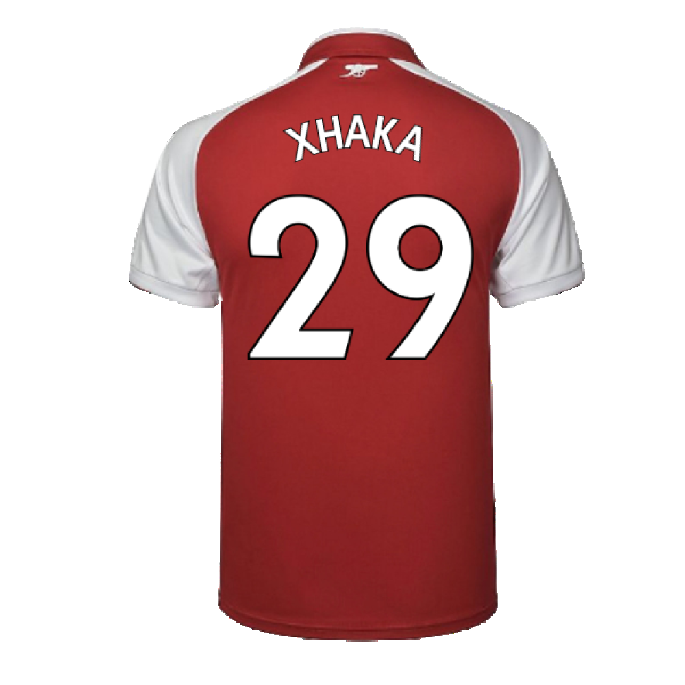 Arsenal 2017-18 Home Shirt (Very Good) (Xhaka 29)_1