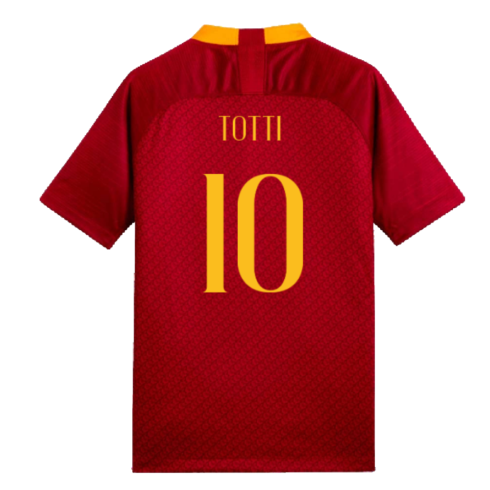 AS Roma 2018-19 Home Shirt (Mint) (Totti 10)_1