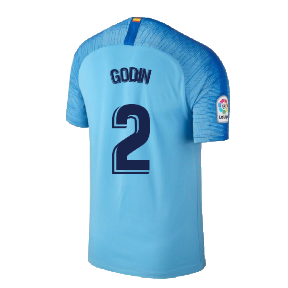 Atletico Madrid 2018-19 Away Shirt (S) (Mint) (Godin 2)_1