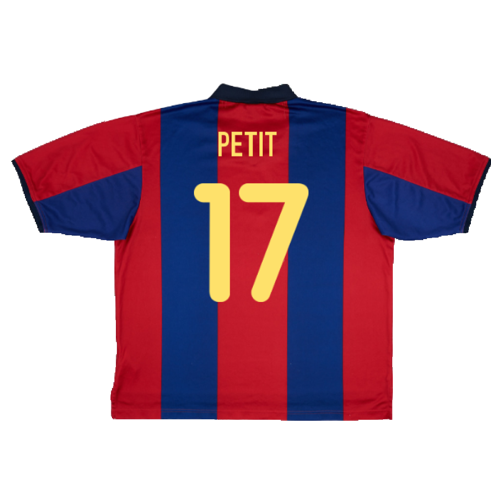 Barcelona 2000-01 Home Shirt (XL) (Very Good) (Petit 17)_1