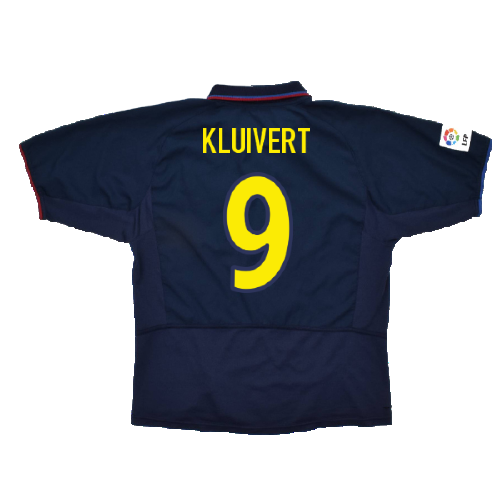 Barcelona 2002-04 Away (Excellent) (Kluivert 9)_1