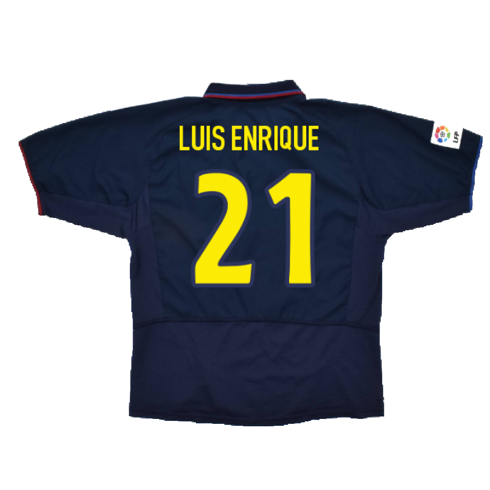 Barcelona 2002-04 Away (Excellent) (Luis Enrique  21)_1