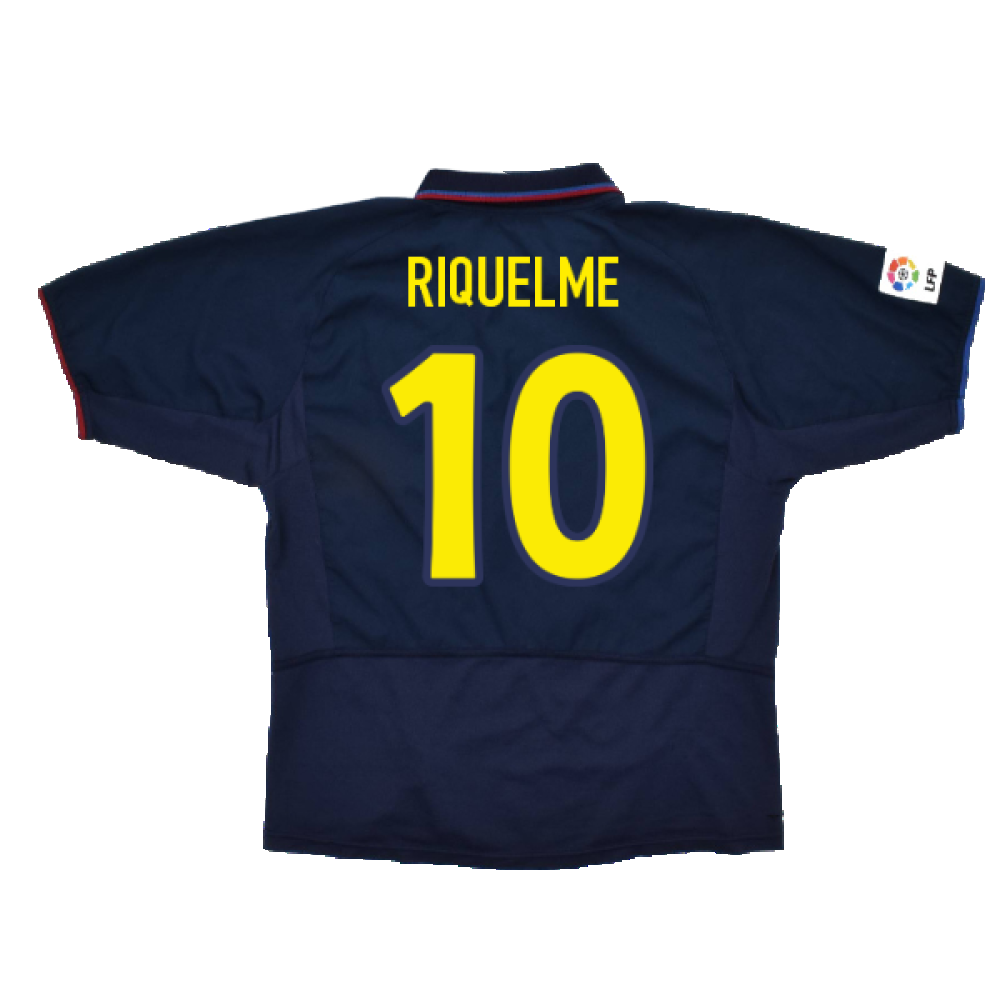 Barcelona 2002-04 Away (Excellent) (Riquelme 10)_1