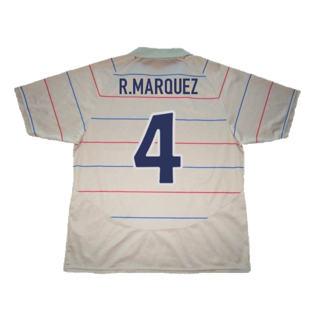 Barcelona 2003-04 Away Shirt (M) (Excellent) (R.Marquez 4)_1