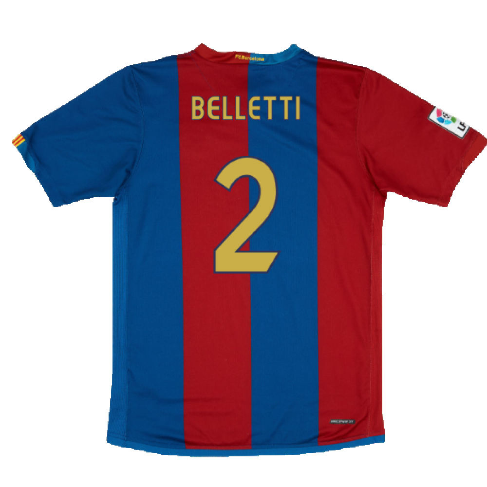 Barcelona 2006-07 Home Shirt (L) (Very Good) (Belletti 2)_1