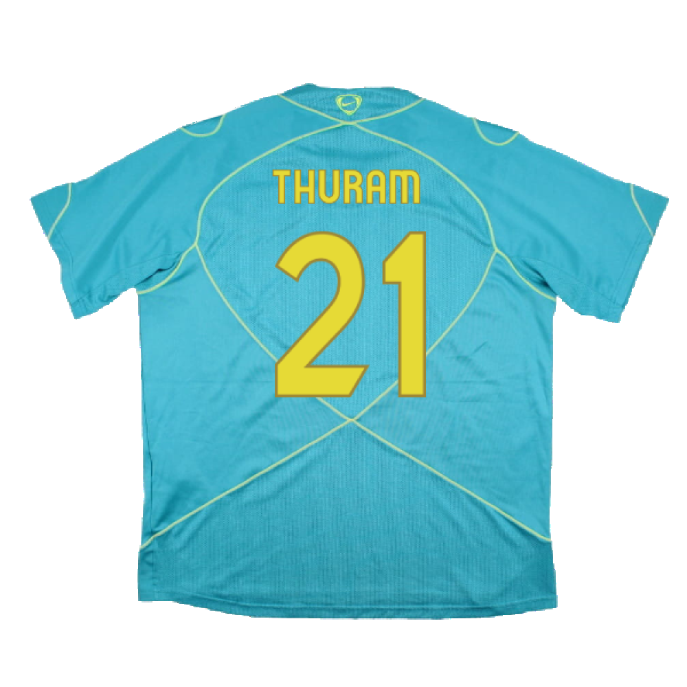 Barcelona 2007-08 Nike Training Shirt (M) (Good) (Thuram 21)_1