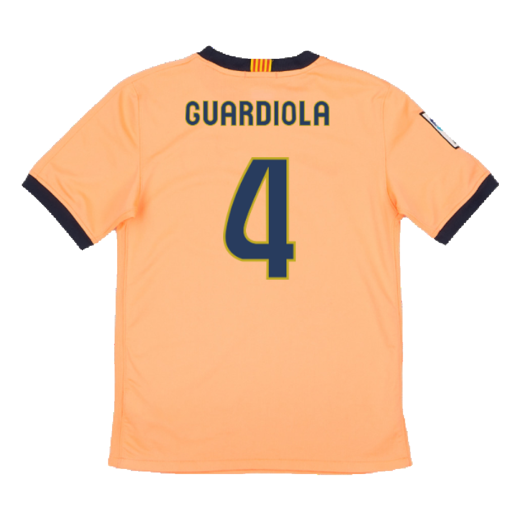 Barcelona 2009-10 Away Shirt (S) (Excellent) (Guardiola 4)_1