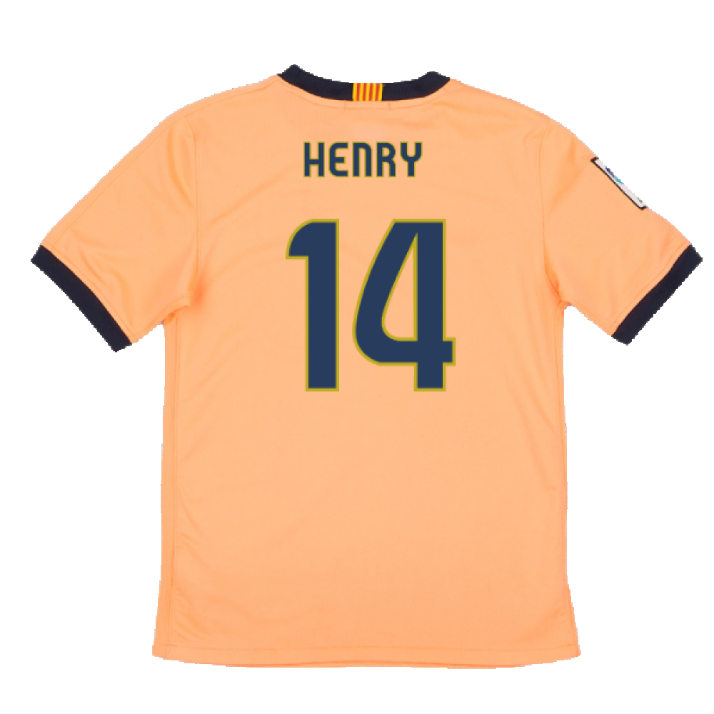 Barcelona 2009-10 Away Shirt (S) (Excellent) (Henry 14)_1