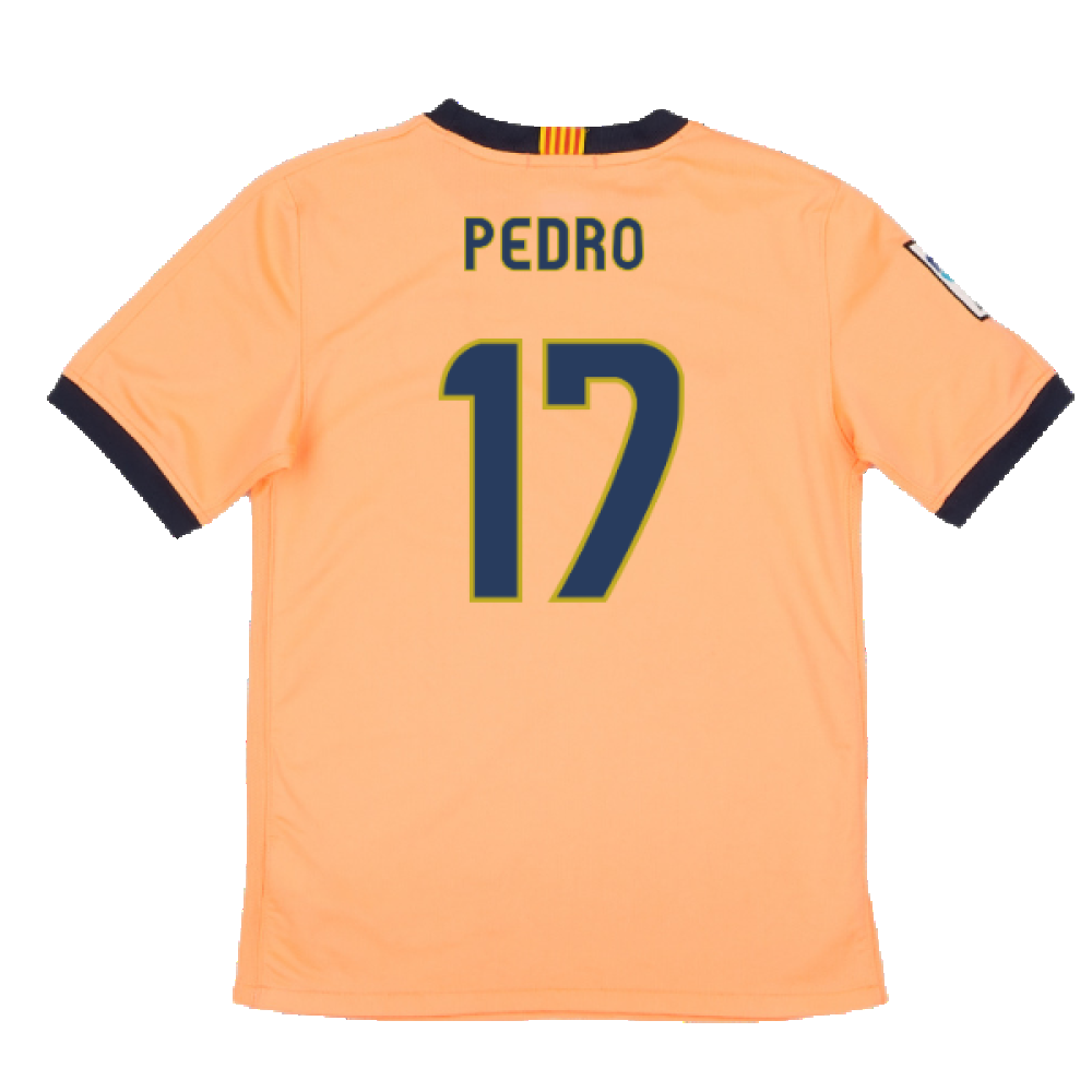 Barcelona 2009-10 Away Shirt (S) (Excellent) (Pedro 17)_1