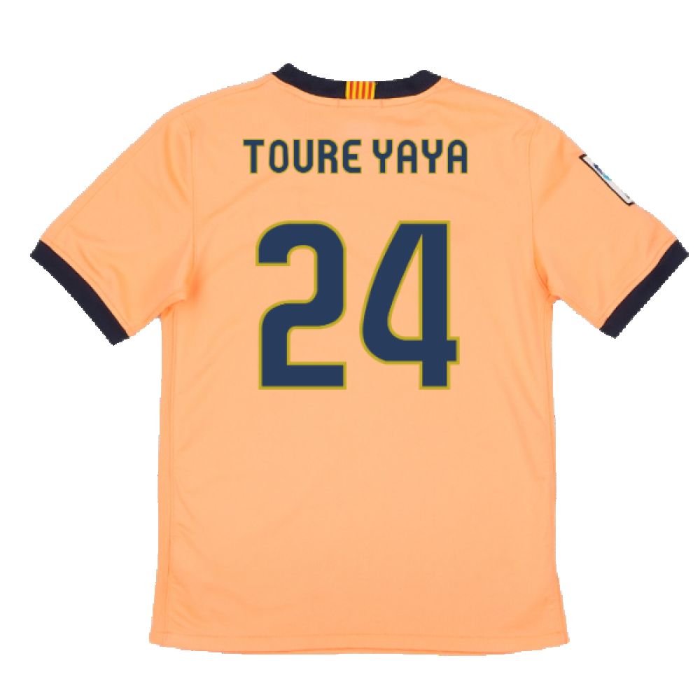 Barcelona 2009-10 Away Shirt (S) (Excellent) (Toure Yaya 24)_1