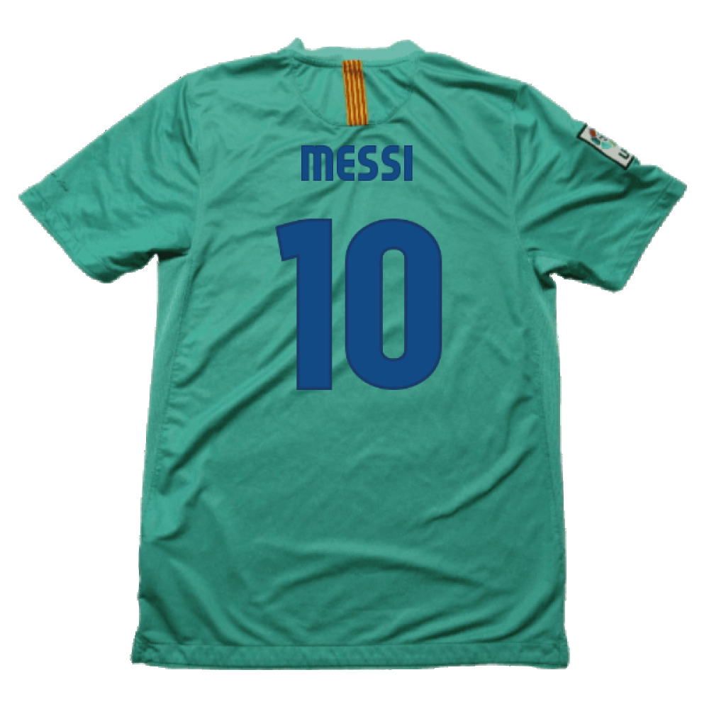 Barcelona 2010-11 Away Shirt (S) (Good) (Messi 10)_1