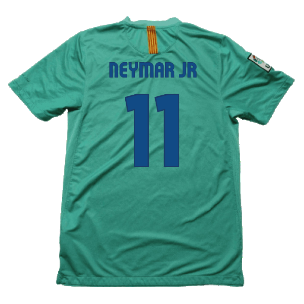 Barcelona 2010-11 Away Shirt (XL) (Very Good) (Neymar JR 11)_1