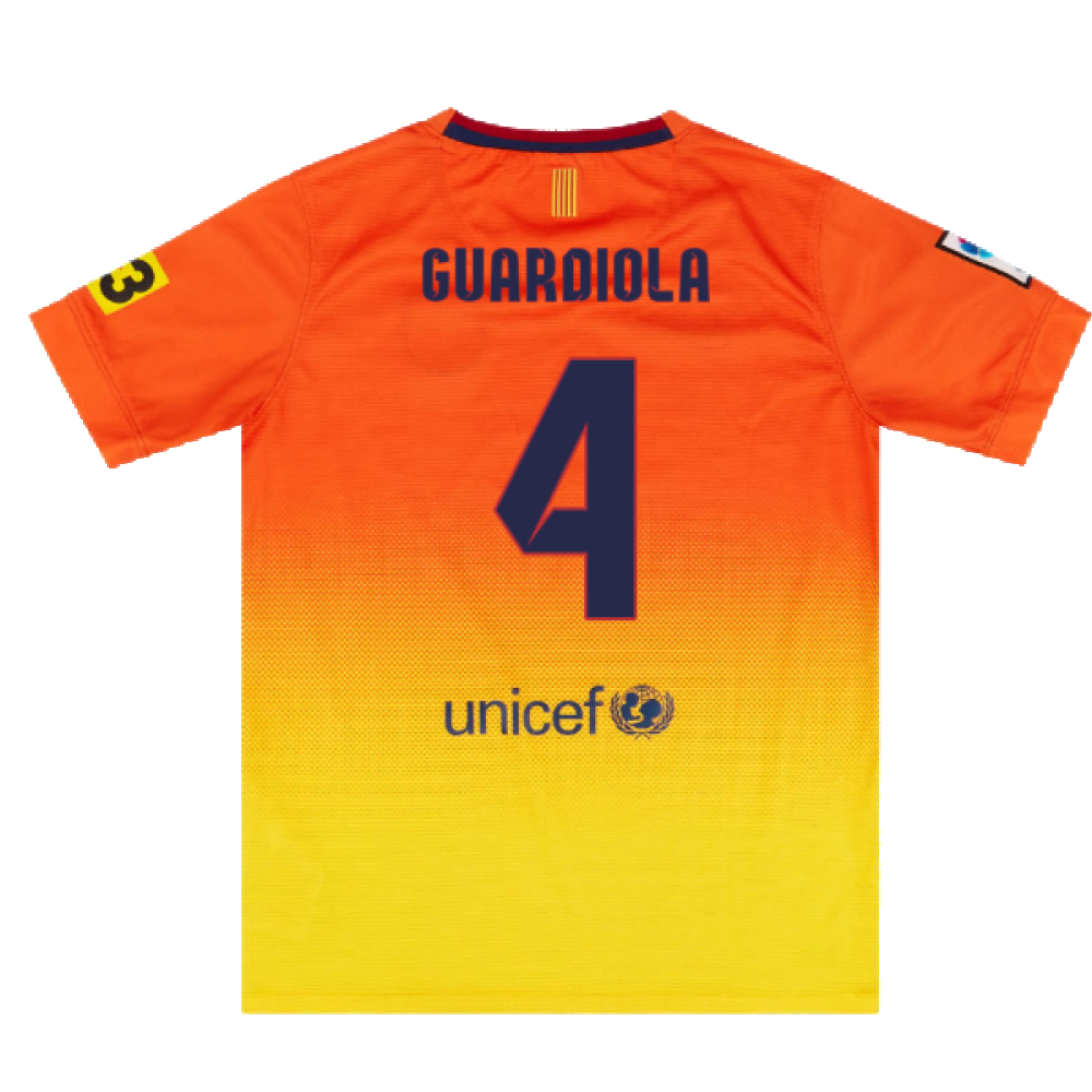 Barcelona 2012-13 Away Shirt (XL) (Very Good) (Guardiola 4)_1