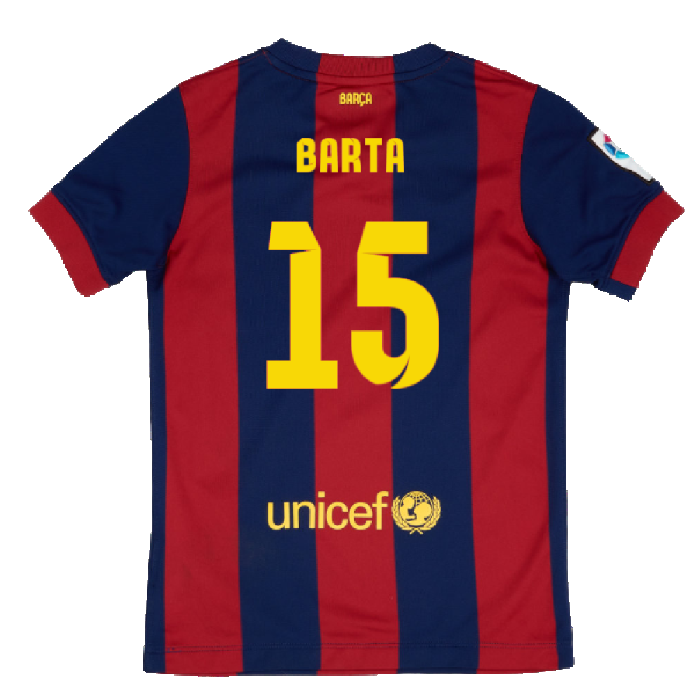 Barcelona 2014-15 home shirt (L) (Mint) (Barta 15)_1