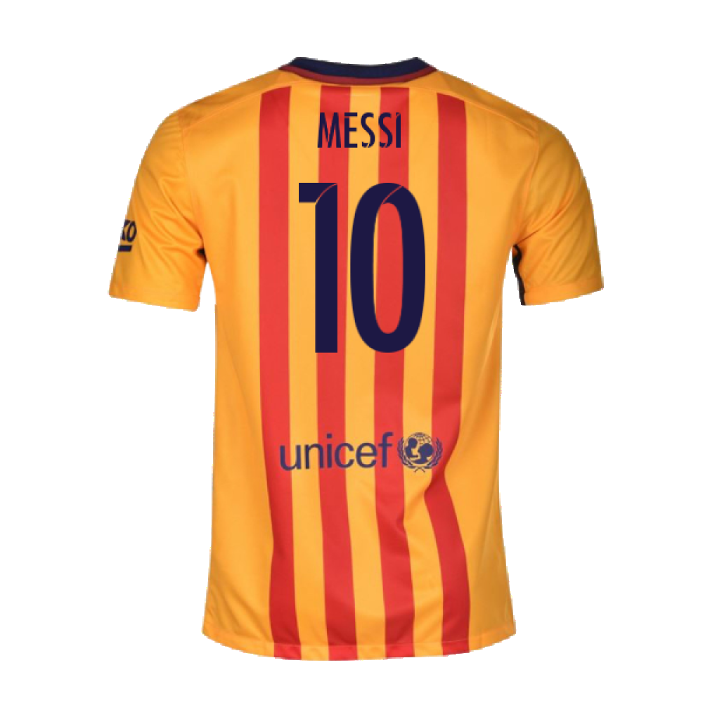 Barcelona 2015-16 Away Shirt (MB) (Mint) (Messi 10)_1