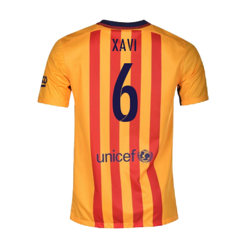 Barcelona 2015-16 Away Shirt (MB) (Mint) (Xavi 6)_1