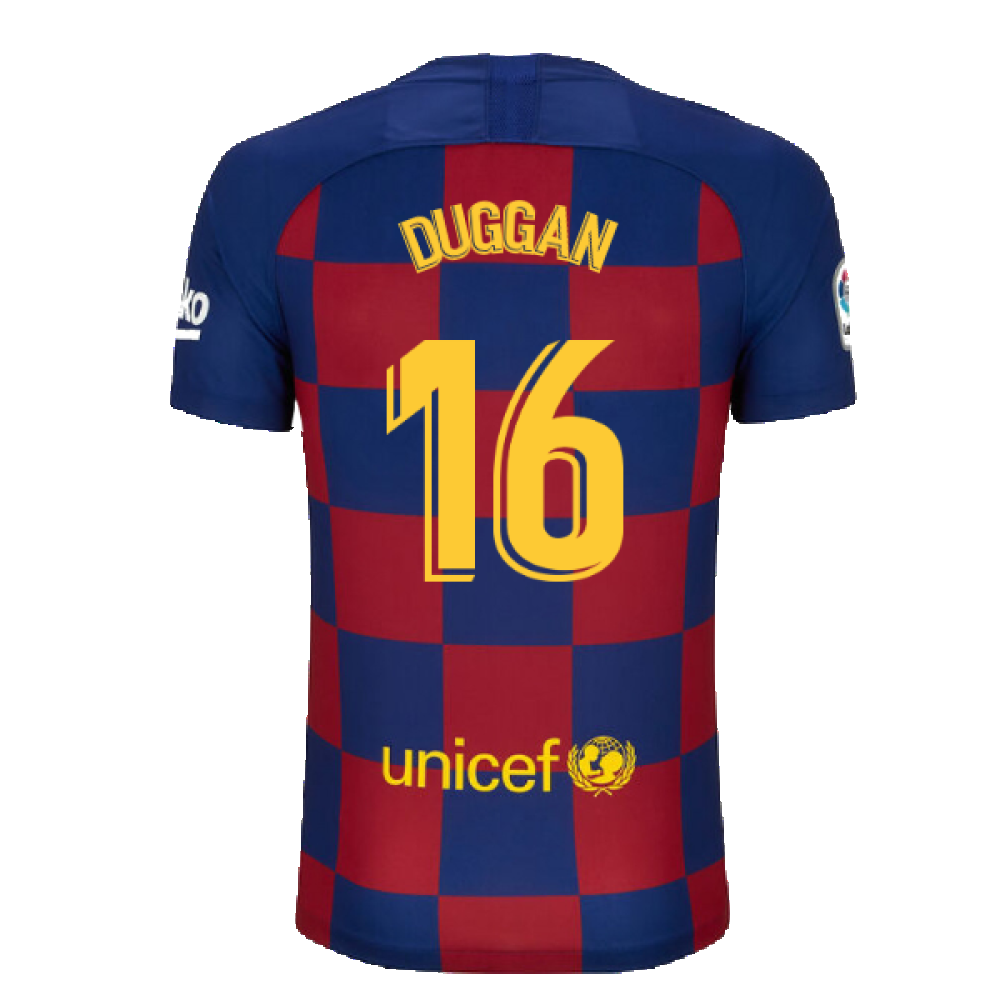 Barcelona 2019-20 Home Shirt (s) (Mint) (Duggan 16)_1