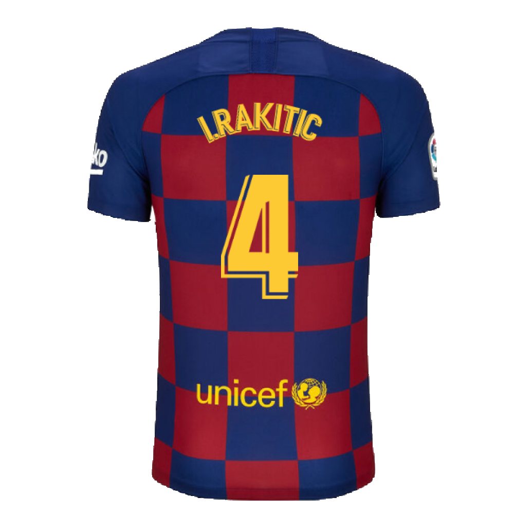 Barcelona 2019-20 Home Shirt (S) (BNWT) (I.RAKITIC 4)_1