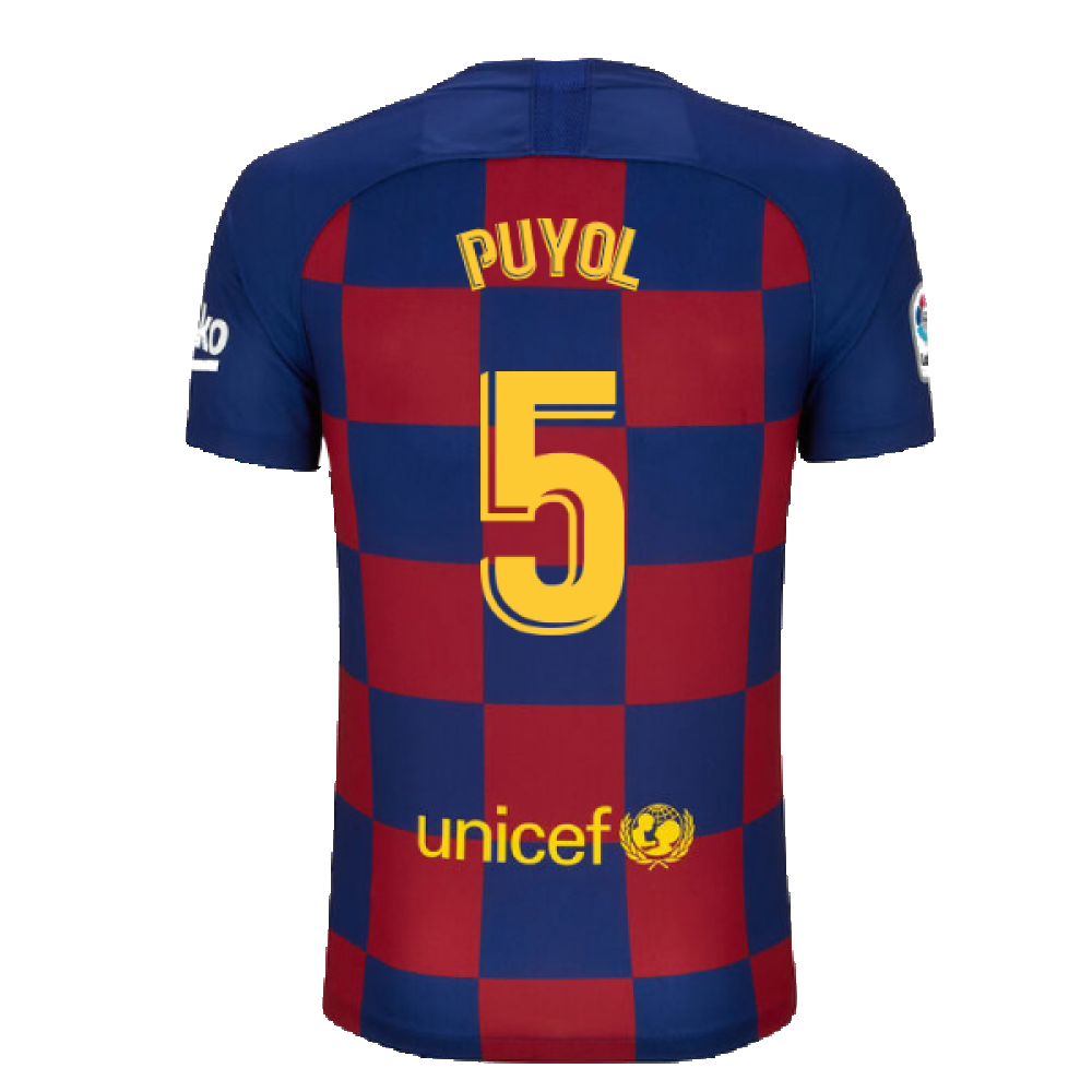 Barcelona 2019-20 Home Shirt (S) (BNWT) (PUYOL 5)_1