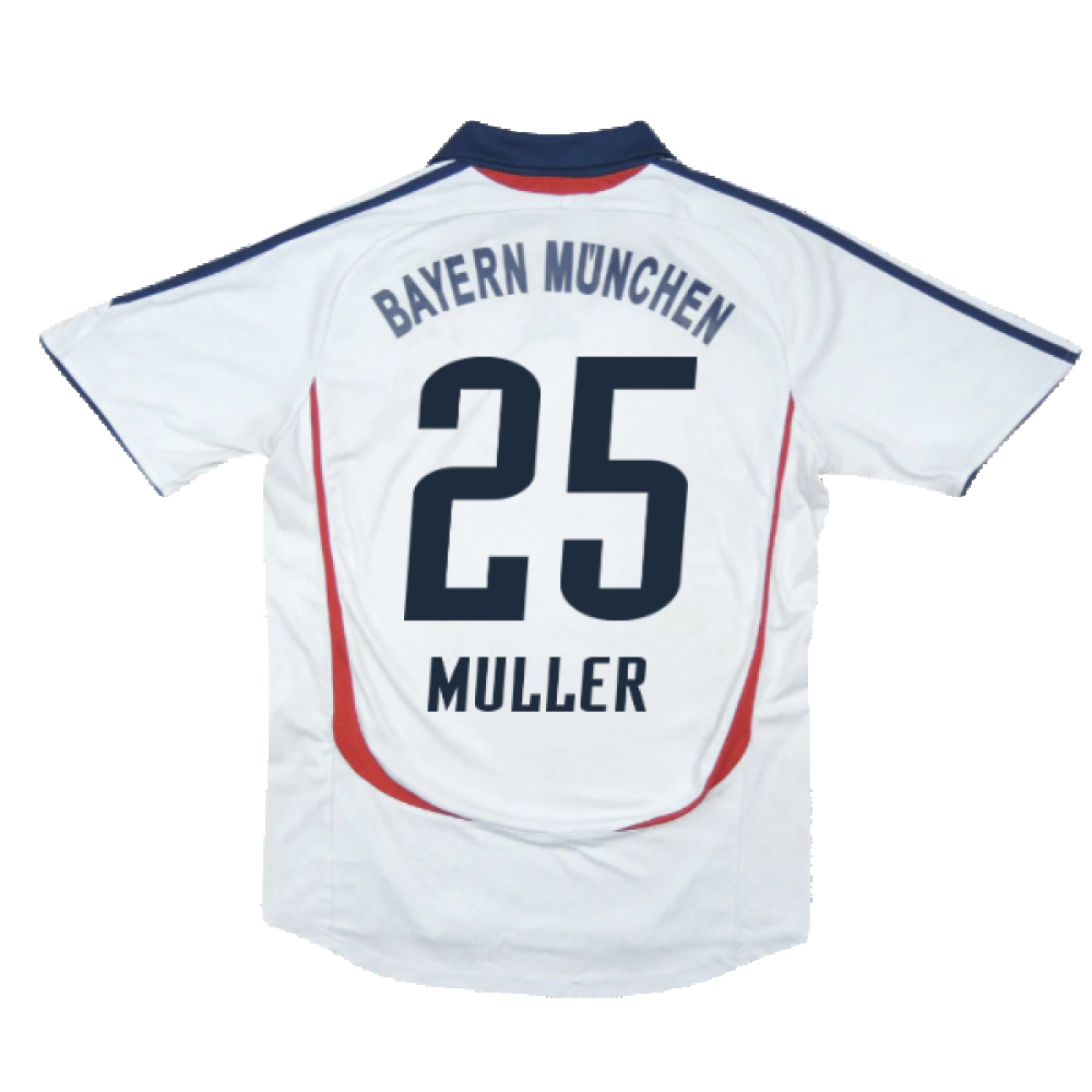 Bayern Munich 2006-08 Away Shirt (Excellent) (Muller 25)_1