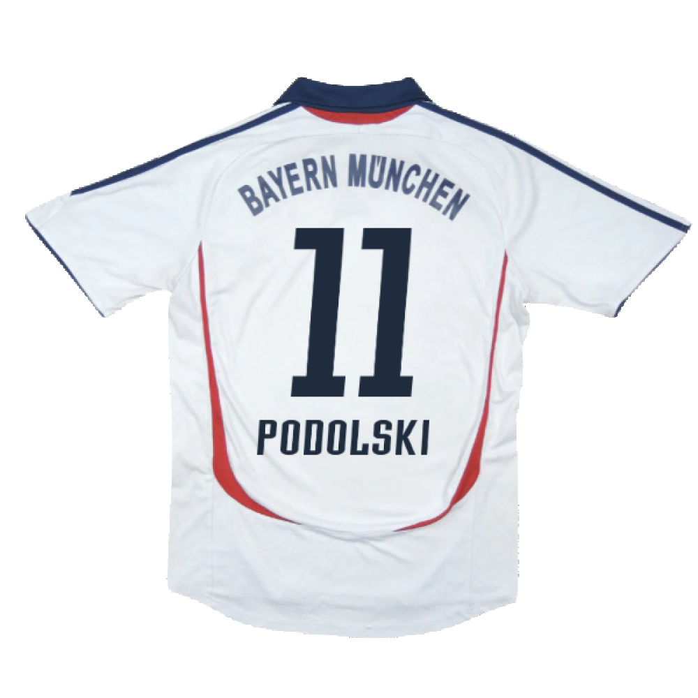 Bayern Munich 2006-08 Away Shirt (Excellent) (Podolski 11)_1