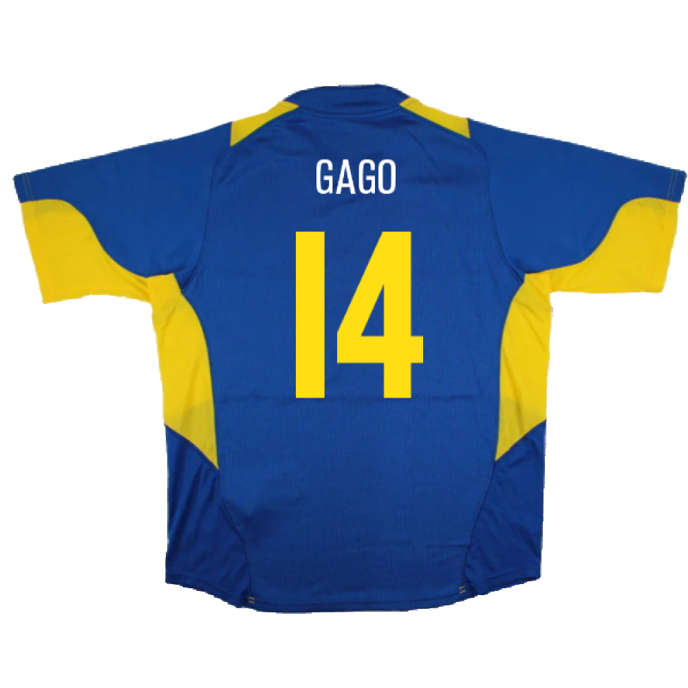 Boca Juniors 2005-06 Home Shirt (L) (Excellent) (Gago 14)_1