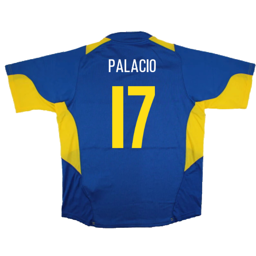 Boca Juniors 2005-06 Home Shirt (L) (Excellent) (Palacio 17)_1