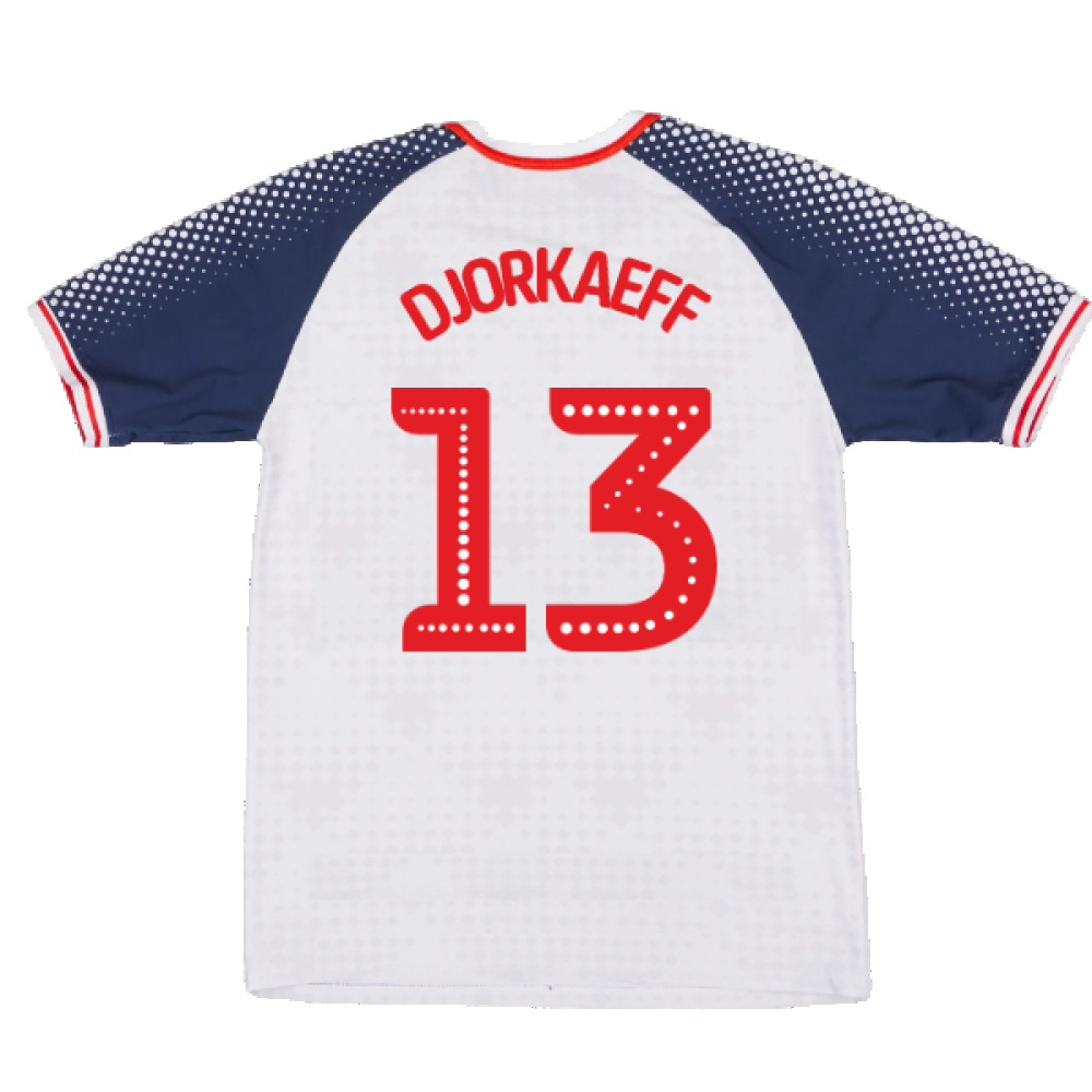 Bolton Wanderers 2019-20 Home Shirt (Sponsorless) (XXL) (Mint) (Djorkaeff 13)_1