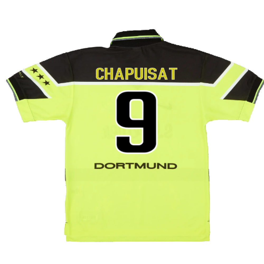 Borussia Dortmund 1997-1998 Home Shirt (L) (Excellent) (Chapuisat 9)_1