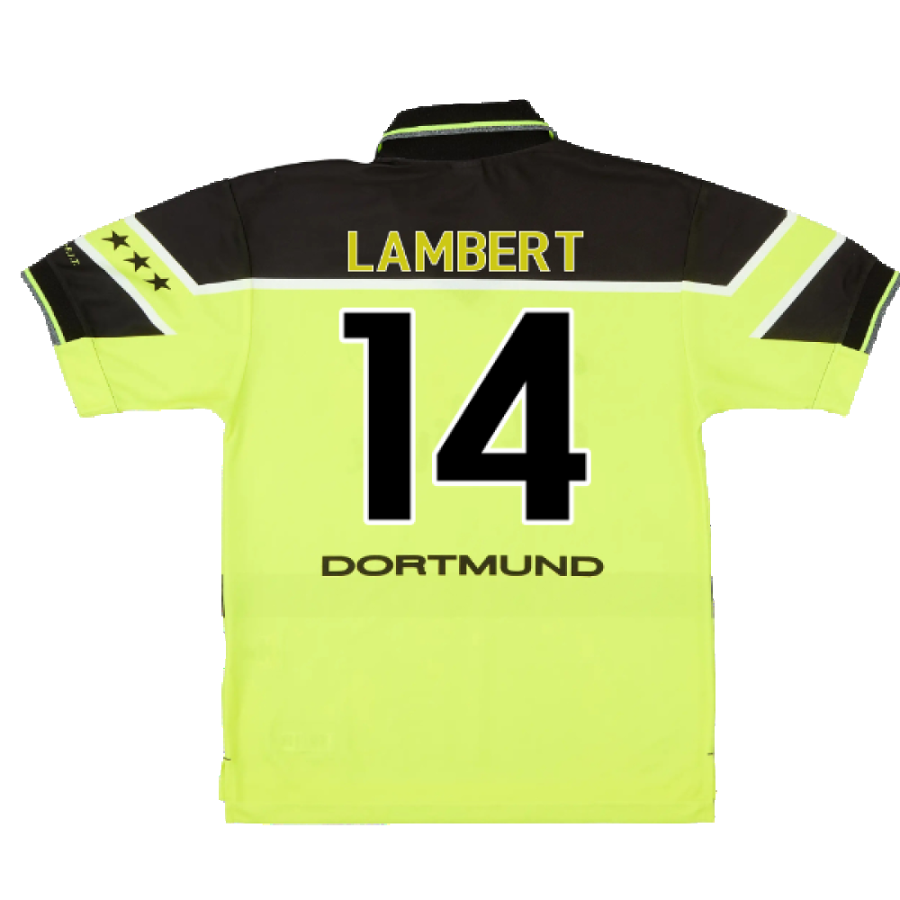 Borussia Dortmund 1997-1998 Home Shirt (L) (Excellent) (Lambert 14)_1