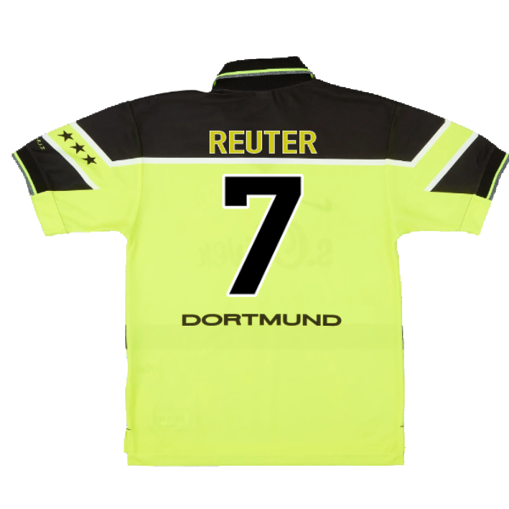 Borussia Dortmund 1997-1998 Home Shirt (L) (Excellent) (Reuter 7)_1