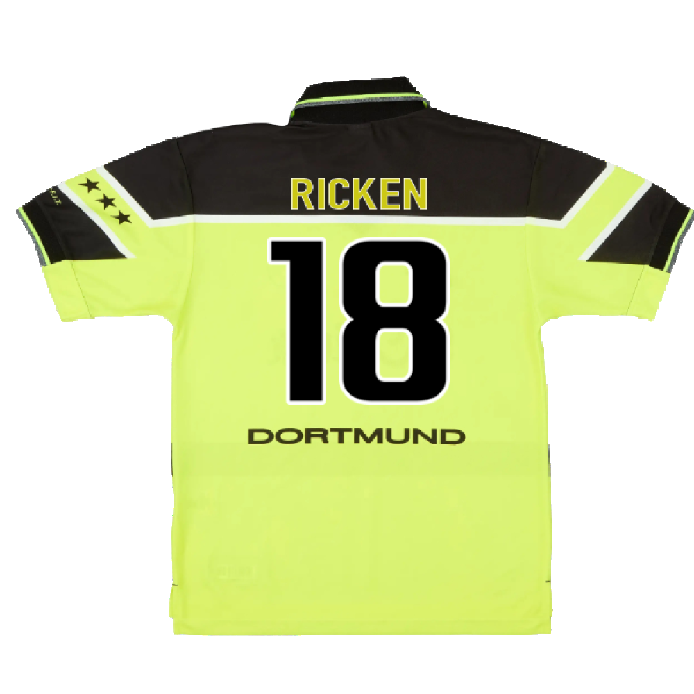 Borussia Dortmund 1997-1998 Home Shirt (L) (Excellent) (Ricken 18)_1