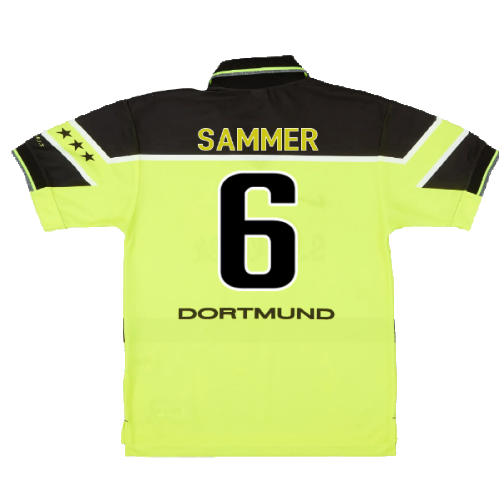 Borussia Dortmund 1997-1998 Home Shirt (XXL) (Very Good) (Sammer 6)_1