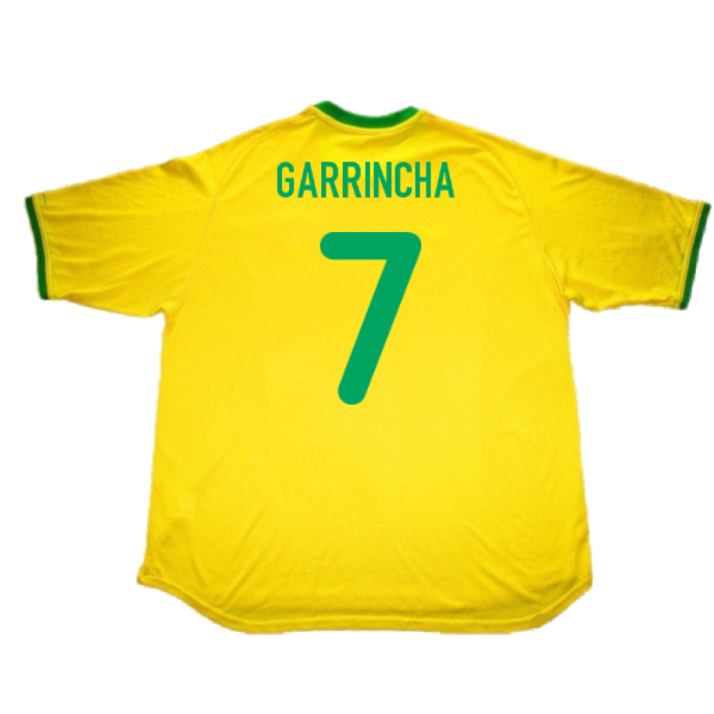 Brazil 2000-02 Home Shirt (L) (Very Good) (Garrincha 7)_1