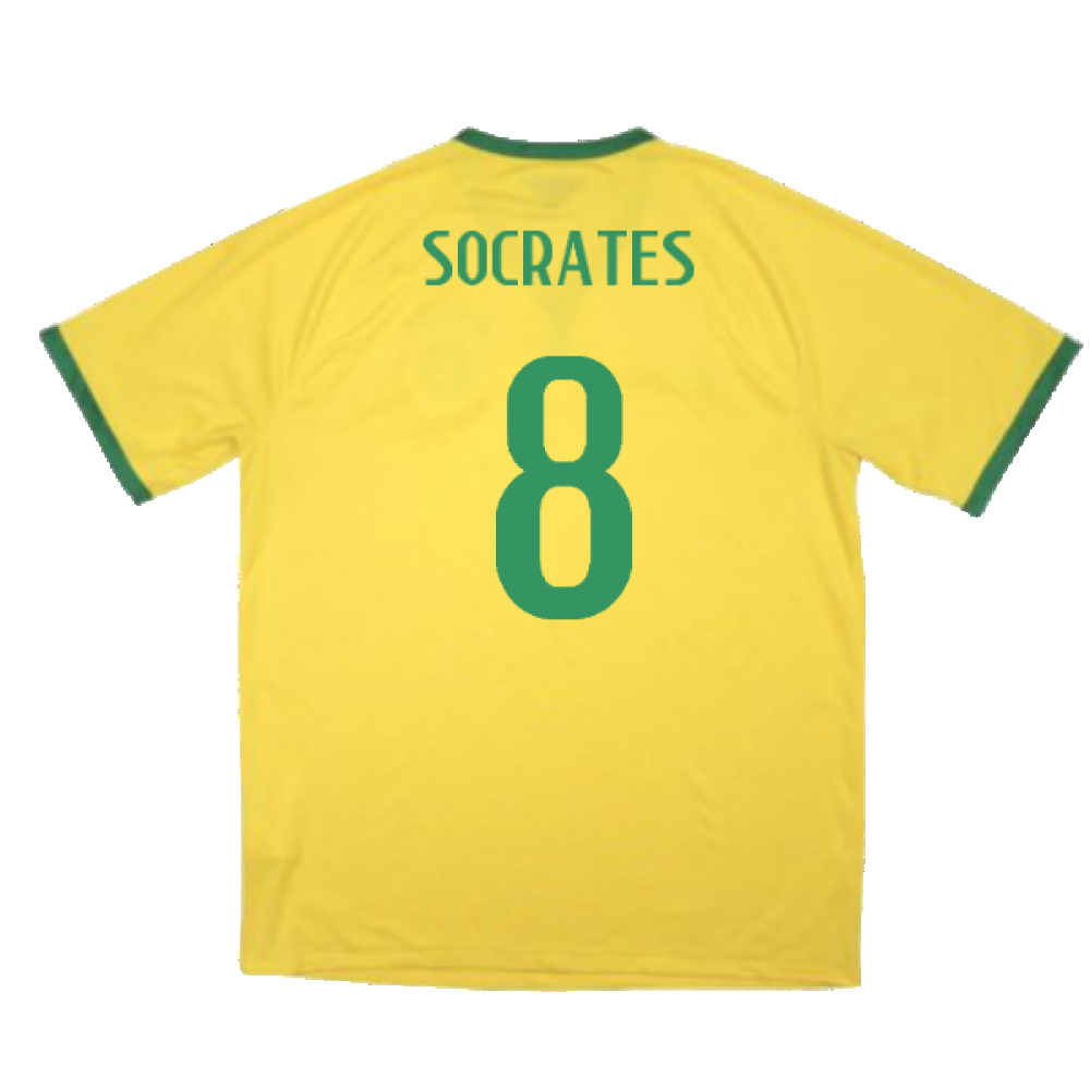 Brazil 2014-15 Home Shirt (Excellent) (Socrates 8)_1