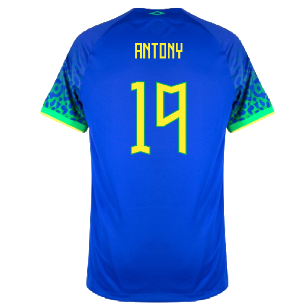 Brazil 2022-23 Away Shirt (XSB) (Mint) (Antony 19)_1