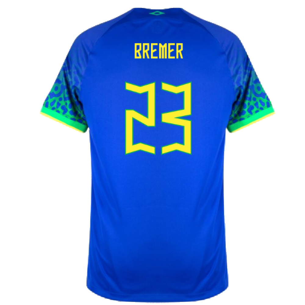 Brazil 2022-23 Away Shirt (XSB) (Mint) (Bremer 23)_1