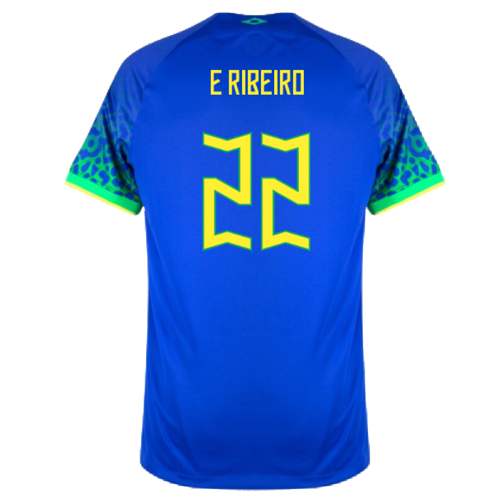 Brazil 2022-23 Away Shirt (XSB) (Mint) (E Ribeiro 22)_1