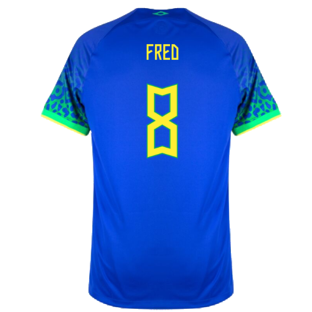 Brazil 2022-23 Away Shirt (XSB) (Mint) (Fred 8)_1