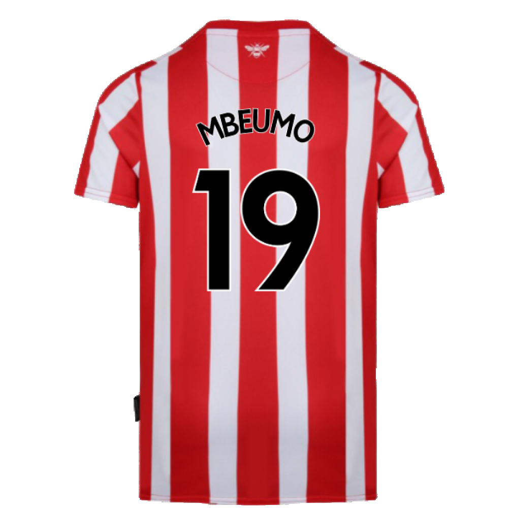 Brentford 2021-23 Home Shirt (S) (Excellent) (MBEUMO 19)_1