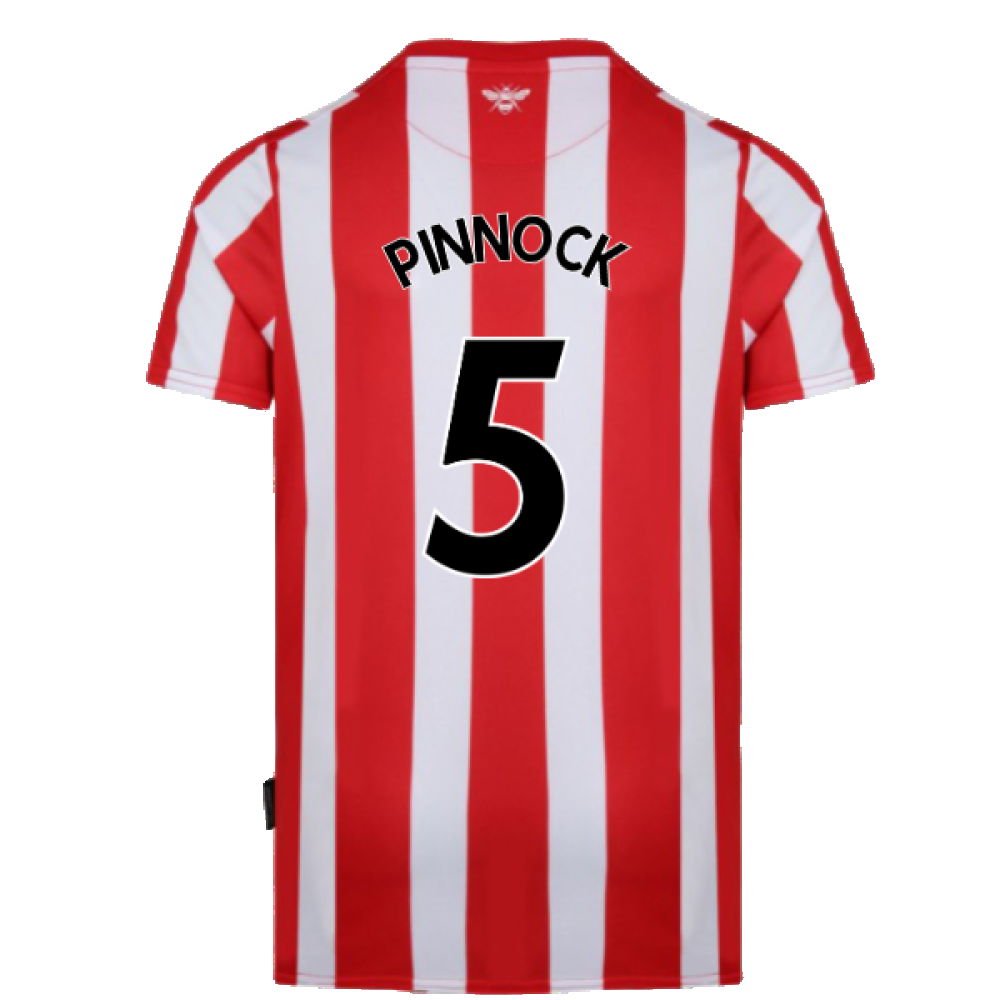 Brentford 2021-23 Home Shirt (XXL) (Mint) (PINNOCK 5)_1