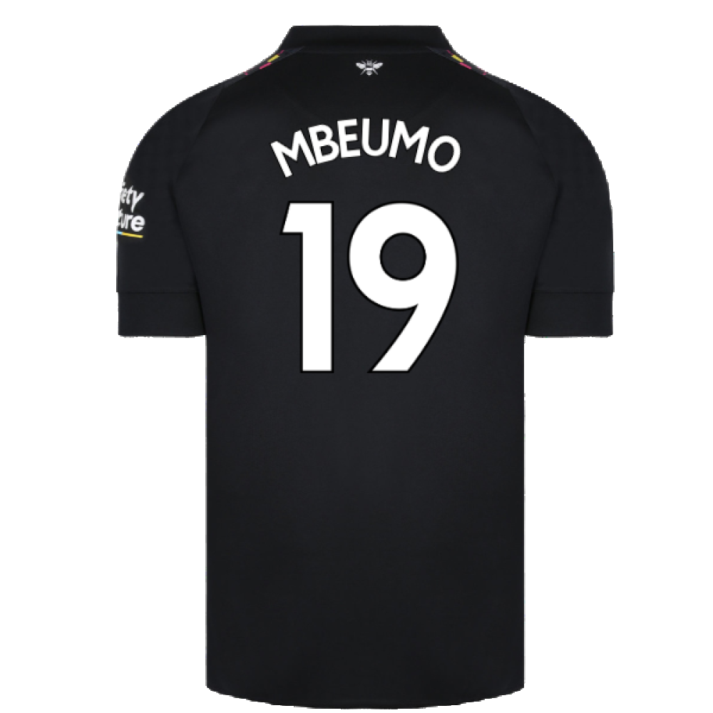 Brentford 2022-23 Third Shirt (Sponsorless) (S) (Excellent) (MBEUMO 19)_1