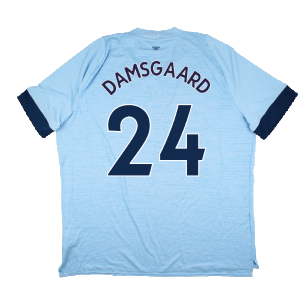 Brentford 2022-24 Away Shirt (Sponsorless) (3XL) (Excellent) (DAMSGAARD 24)_1