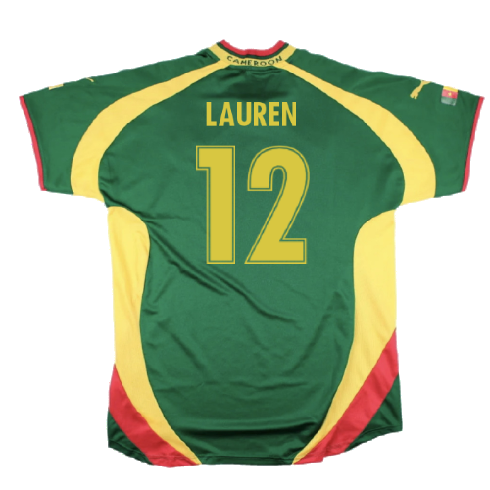 Cameroon 2000-02 Home Shirt (XL) (Very Good) (Lauren 12)_1