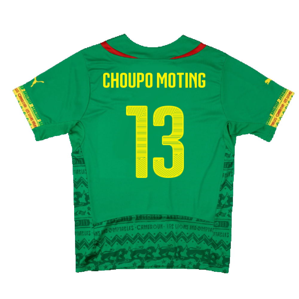 Cameroon 2014-15 Home Shirt (Excellent) (Choupo Moting 13)_1