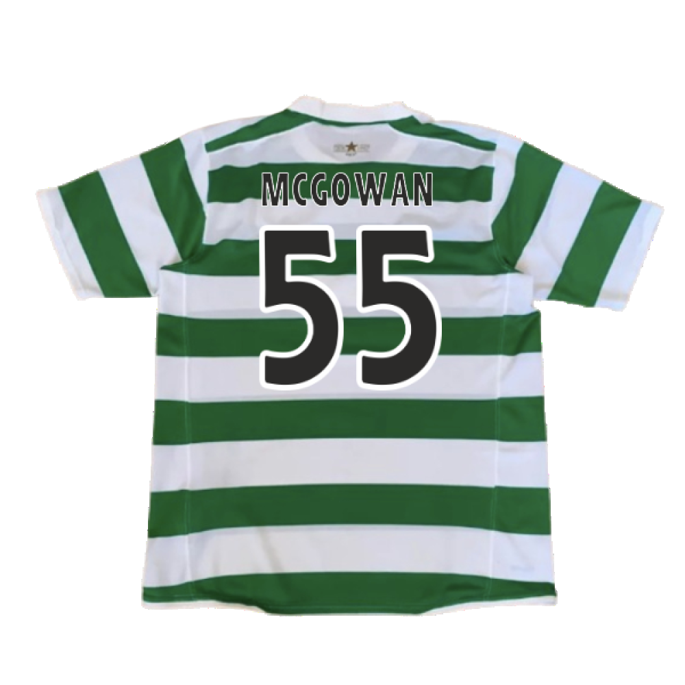 Celtic 2007-08 Home Shirt (M) (Good) (McGowan 55)_1