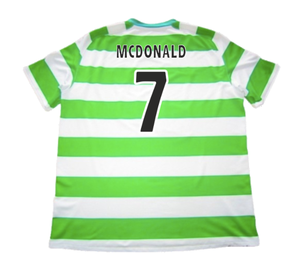 Celtic 2008-10 Home Shirt (M) (Good) (McDonald 7)_1