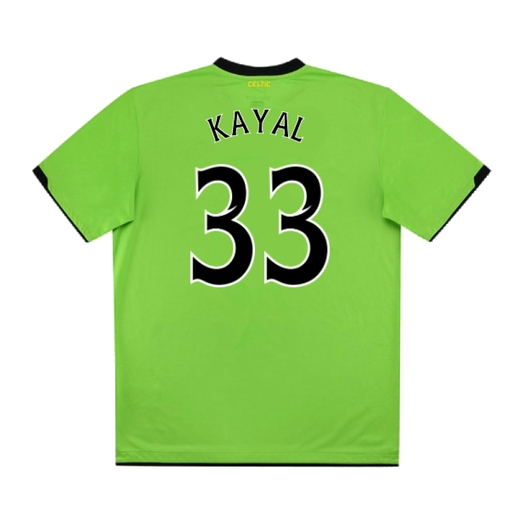 Celtic 2010-11 Away Shirt (XL) (Mint) (Kayal 33)_1