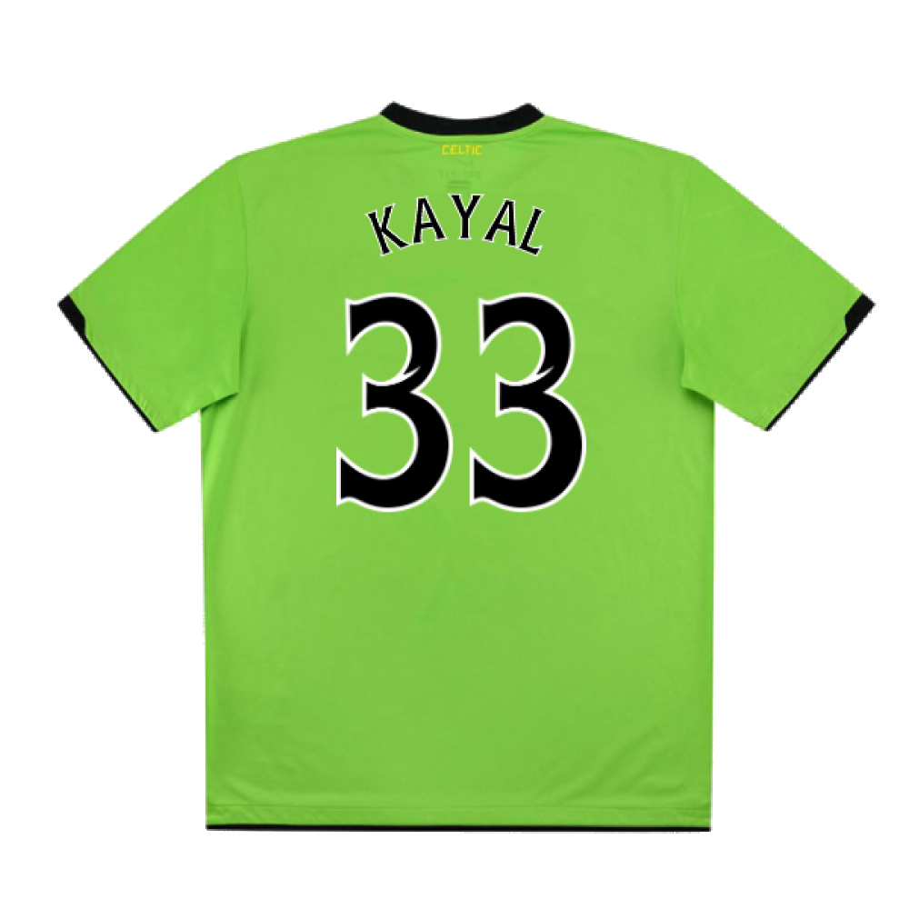 Celtic 2010-11 Away Shirt (L) (Mint) (Kayal 33)_1